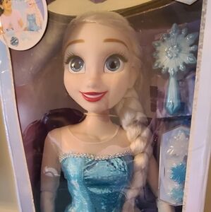 Disney Ice Princess Doll with Sparkling Blue Dress